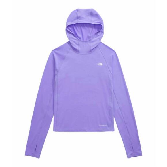 NEW THE NORTH FACE adventure sun hoodie in optic violet - Picture 4 of 4